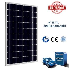 Monokristal 320 Watt Güneş Paneli