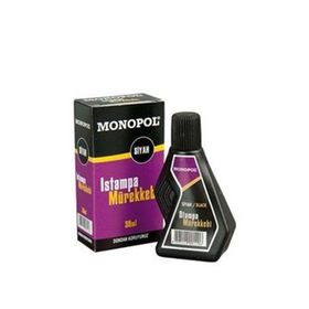 Monopol 1120 30 ml Siyah Istampa Mürekkebi