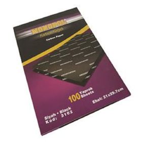 Monopol 3102 100'lü Siyah Karbon Kağıdı