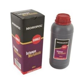 Monopol Kırmızı 500 cc 1126 Istampa Mürekkebi