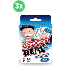 Monopoly E3113 Deal 3 Adet