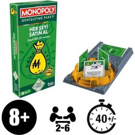 Monopoly G0720 Her Şeyi Al Genişletme Paketi