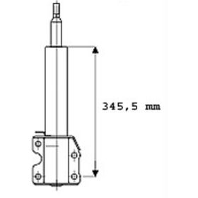 Monroe V4507 Sprinter Gazlı Ön Amortisör