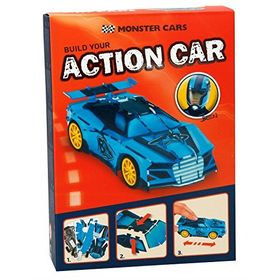Monster 6357 N A Cars 3D Yapboz Araba