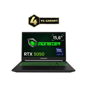 Monster Abra A5 V22.3.8 Ultra 9 185H 64GB RAM 1TB SSD RTX 5050 FreeDOS 15.6 inç Gaming Laptop