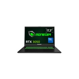 Monster Abra A7 V15.6.7 Core 7 250H 8GB RAM 500GB SSD 4GB RTX 3050 Windows 11 Home 17.3 inç Oyun Bilgisayarı