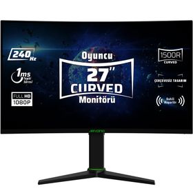 Monster Aryond A27 V1.2 240Hz 27 inç Curved Oyuncu Monitörü