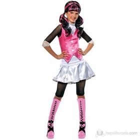 Monster High 884787-S Draculaura 3-4 Yaş Çocuk Kostüm