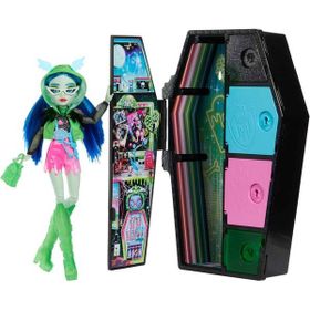 Monster High HNF81 Gizemli Arkadaşlar S3 Neon Frights Ghoulia Oyun Seti
