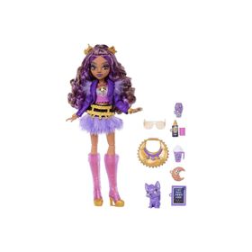 Monster High HPD53 - Mor Etekli Clawdeen Wolf JHK30 Ana Karakter Bebekler