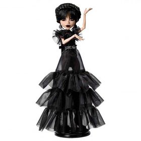 Monster High HXJ03 Wednesday Balo Elbiseli Bebek