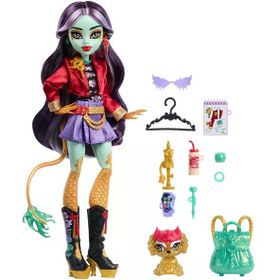 Monster High HYV58 Acayip Havali Arkadaşlar Jinafire Long Bebek