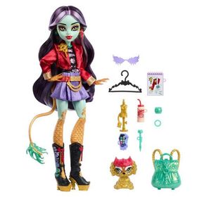 Monster High HYV58 Acayip Havali Arkadaşlar Jinafire Long Bebek