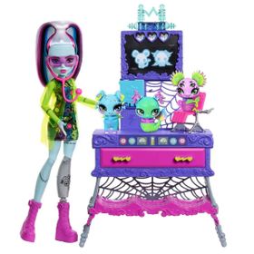 Monster High JBF18 Frankie Stein Evcil Hayvan Laboratuvarı Oyun Seti