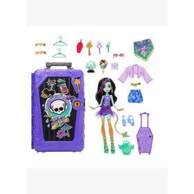 Monster High JDR52-JDR49 Arkadaşlar Tatil Bebeği - Jinafire Long