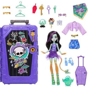 Monster High JDR52-JDR49 Arkadaşlar Tatil Bebeği - Jinafire Long