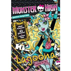MONSTER HIGH - LAGOONA HAKKINDA HER ŞEY ÇIKARTMALI FAALIYET KITABI - KOLEKTIF