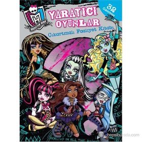 MONSTER HIGH YARATICI OYUNLAR ÇIKARTMALI FAALIYET KITABI - KOMISYON