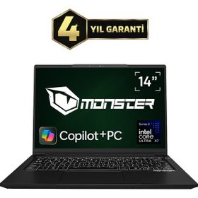 Monster Huma H4 V7.3.5 Ultra X7 358H 32GB RAM 1TB SSD Windows 11 Home 14 inç Laptop