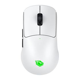 Monster Pusat Ghost Pro Beyaz RGB Şarjlı Optik Kablosuz Oyuncu Mouse