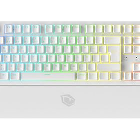 Monster Pusat Rapid Pro Beyaz RGB Red Switch Kablolu Mekanik Gaming Klavye