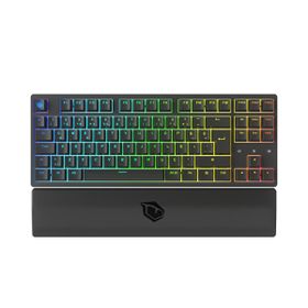 Monster Pusat Rapid Pro Siyah RGB Red Switch Kablolu Mekanik Gaming Klavye