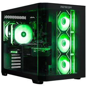 Monster Tulpar TD3 V1.1.4 Siyah Ryzen 7 9700X 16GB RAM 1TB SSD 16GB RX 9060 XT FreeDOS Oyun Bilgisayarı