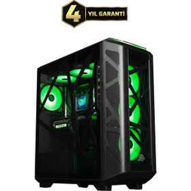 Monster Tulpar TD3 V2.1.12 Siyah Ryzen 7 9700X 32 GB RAM 1 TB SSD RX 9070 XT FreeDOS Oyun Bilgisayarı