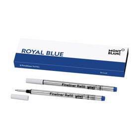 Mont Blanc 128248 2 Fineliner Refill M Royal Blue Kalem Ucu