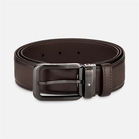 Mont Blanc 129456 35 mm Kahve Erkek Kemer