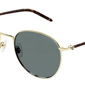 Mont Blanc MB0343SA 002 55 Erkek Güneş Gözlüğü