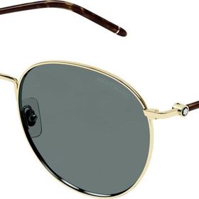 Mont Blanc MB0343SA 002 55 Erkek Güneş Gözlüğü