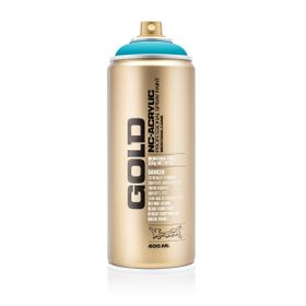 Montana 100% Cyan P2000 400 ml Gold Akrilik Sprey Boya