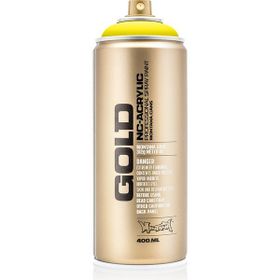 Montana 100% Yellow P1000 400 ml Gold Akrilik Sprey Boya
