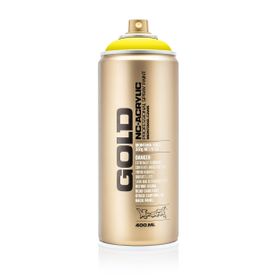Montana 100% Yellow P1000 400 ml Gold Akrilik Sprey Boya