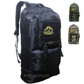 Montana 65 Litre Körüklü Dağcı Su Geçirmez Sırt Çantası