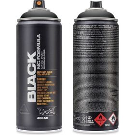 Montana Black 400 ml Black Sprey Boya