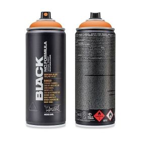 Montana BLK2075 400 ml Pure Orange Black Sprey Boya