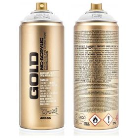 Montana Disco White Fluo F9100 400 ml Gold Akrilik Sprey Boya