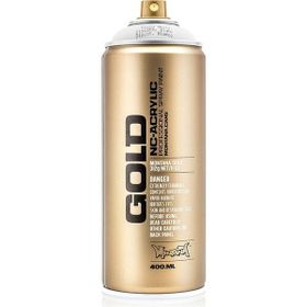 Montana Disco White Fluo F9100 400 ml Gold Akrilik Sprey Boya