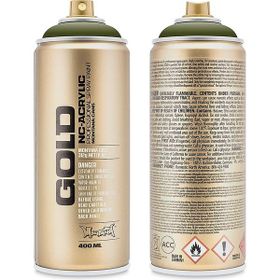 Montana Olive Green CL6340 Cans 400 ml Gold Akrilik Sprey Boya