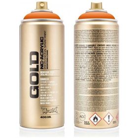 Montana Orange 2070 Cans 400 ml Gold Akrilik Sprey Boya