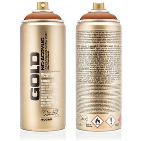 Montana Shock Brown Light S8000 400 ml Gold Akrilik Sprey Boya