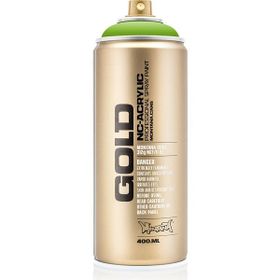 Montana Shock Green Light S6000 400 ml Gold Akrilik Sprey Boya