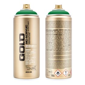 Montana Shock Green S6010 400 ml Gold Akrilik Sprey Boya