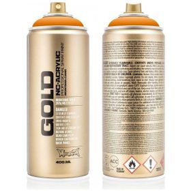 Montana Shock Orange Light S2000 400 ml Gold Akrilik Sprey Boya