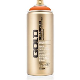 Montana Shock Orange S2010 400 ml Gold Akrilik Sprey Boya