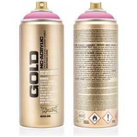 Montana Shock Pink Light S4000 400 ml Gold Akrilik Sprey Boya
