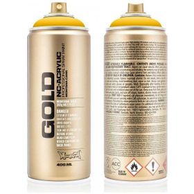 Montana Shock Yellow S1010 400 ml Gold Akrilik Sprey Boya