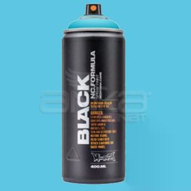 Montana TR5000 True Cyan Blue Black 400 ML Sprey Boya